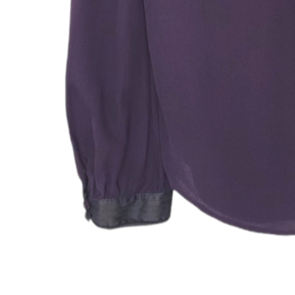 Diane Von Furstenberg 100% Silk Long Sleeve Blouse. - Picture 6 of 8